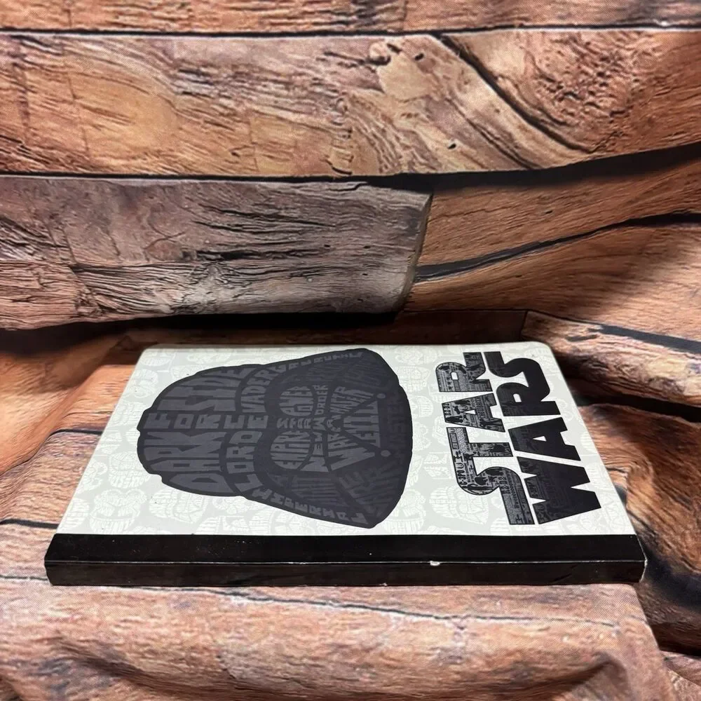 Star Wars Notebook Darth Vader Composition Journal Word Art Tri-Coastal Design